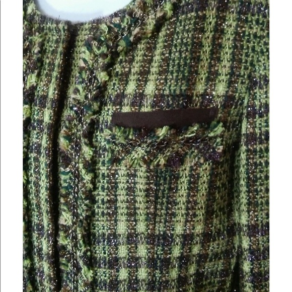 Veste D'équitation Enfant Equetech Tweed Vert 28" (Réf M05) - Occasion